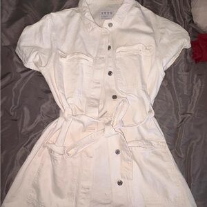 Primark Cream Denim Shirt